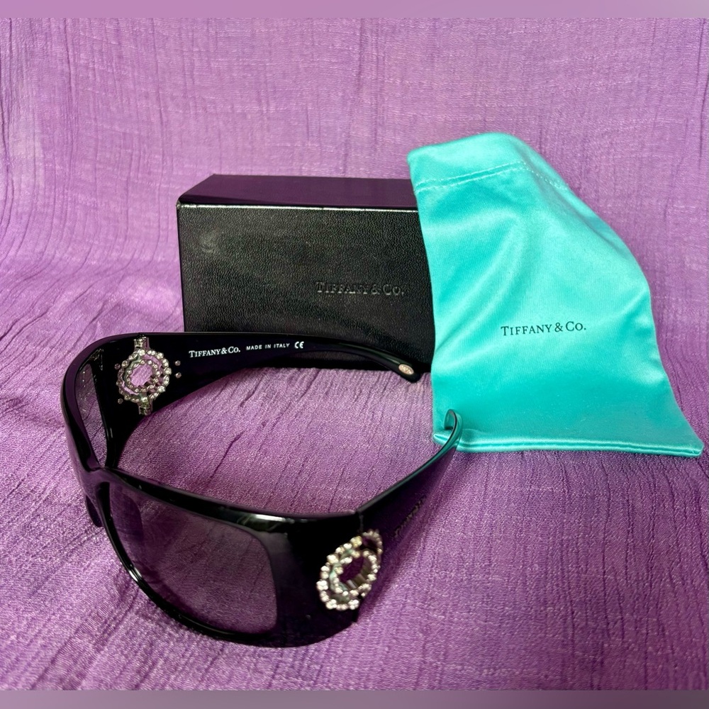 Tiffany & Co. Wrap Sunglasses Black TF 4004-B